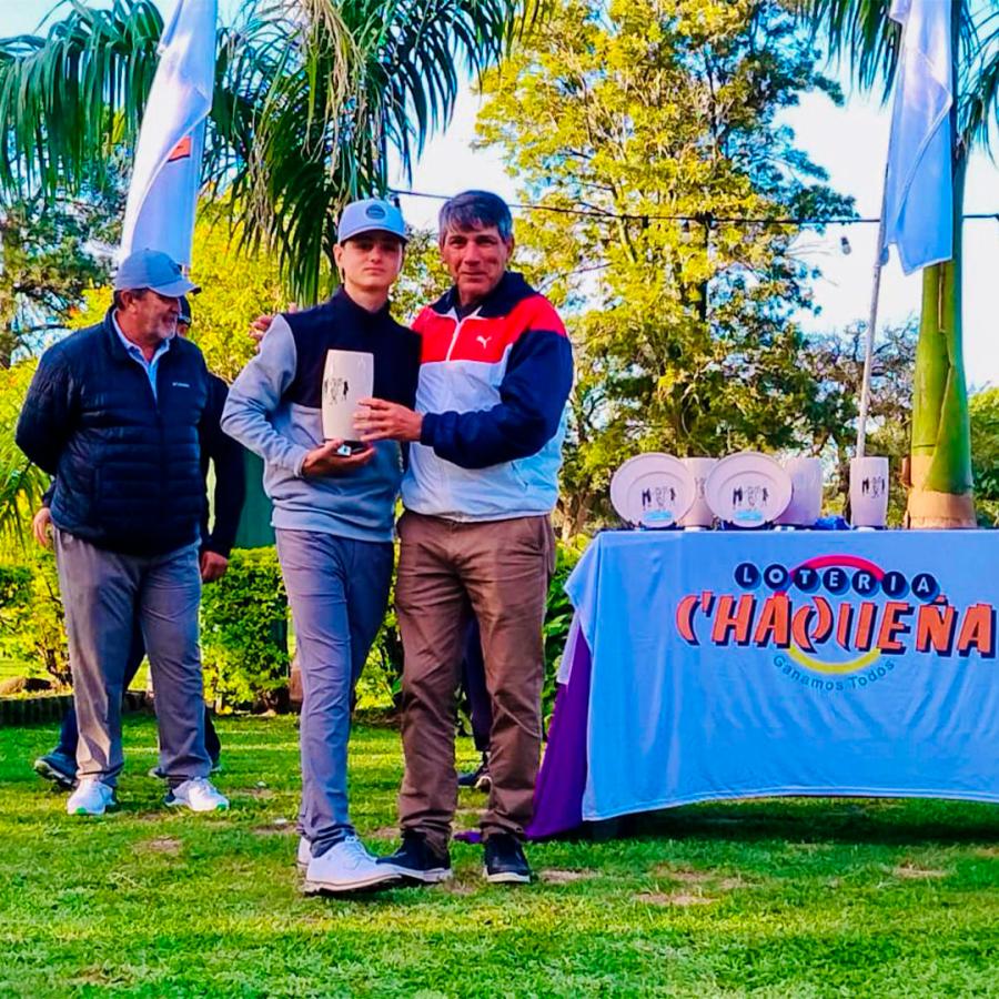 El jugador de la FGPC, Bautista Veneranda, ganó el 1° Torneo Internacional de Menores en Chaco