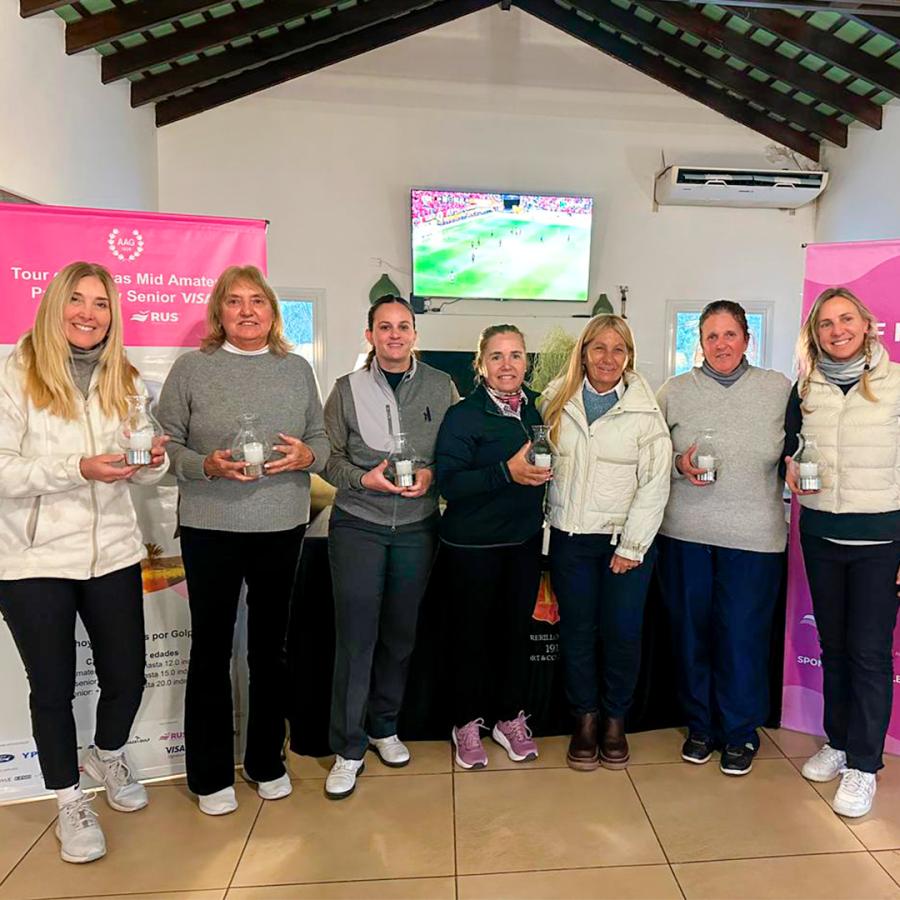El Tour de Damas Mid Amateur, Presenior y Senior de la AAG se jugó en nuestra Federación