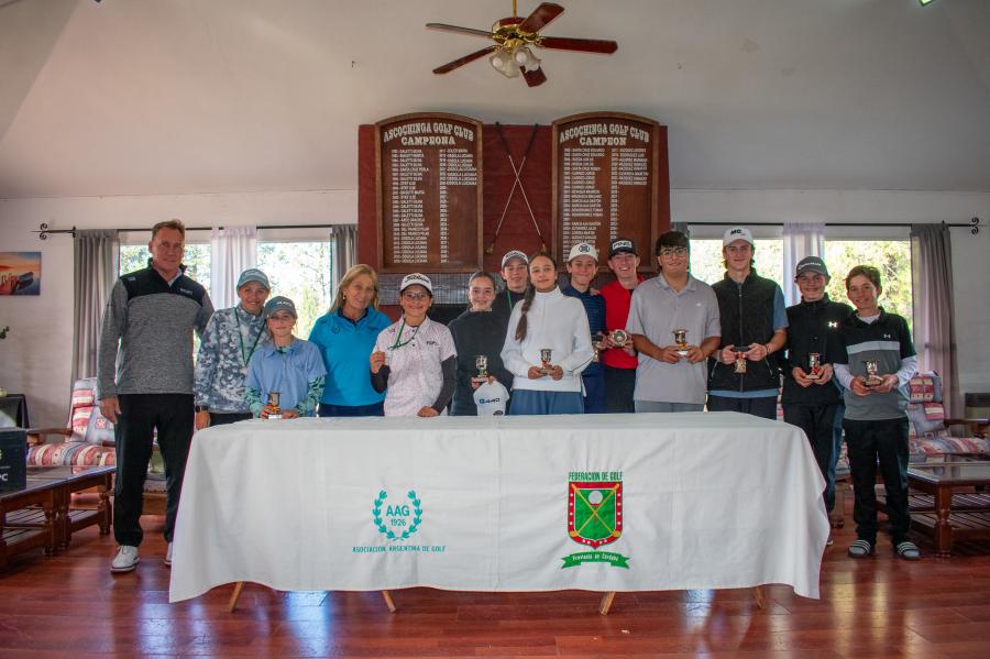 El Ranking de Menores y Juveniles de la FGPC jugó su sexta fecha en Ascochinga Golf Club