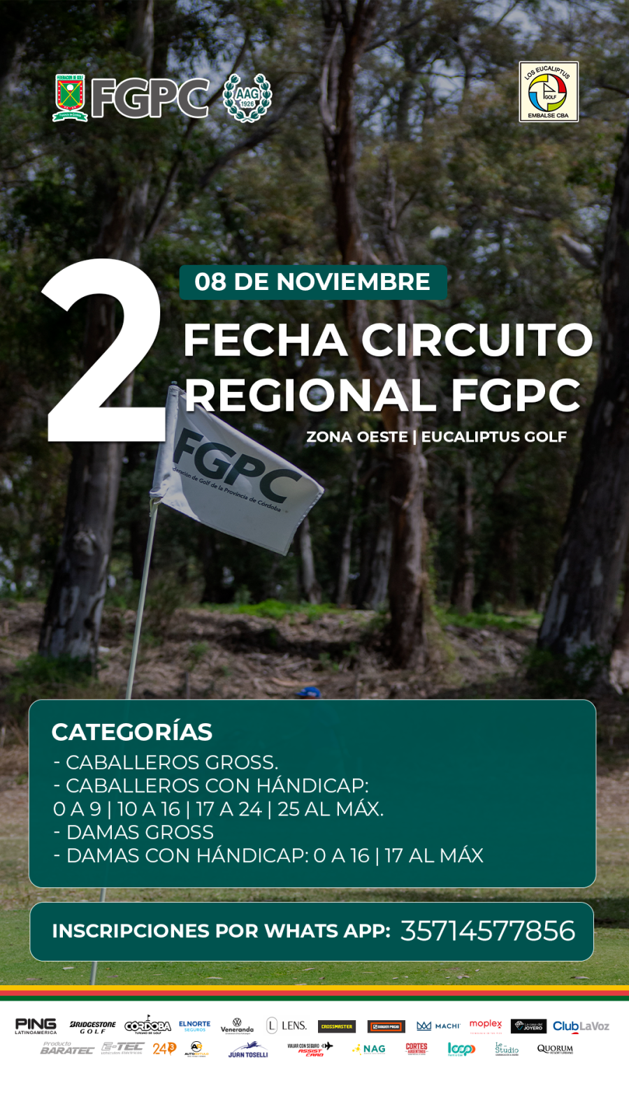 El Circuito Regional zona Oeste se completa en Los Eucaliptus Golf